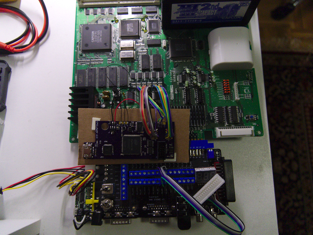 CPS3 Quick Solder Board kit for CPS2 Digital AV interface 